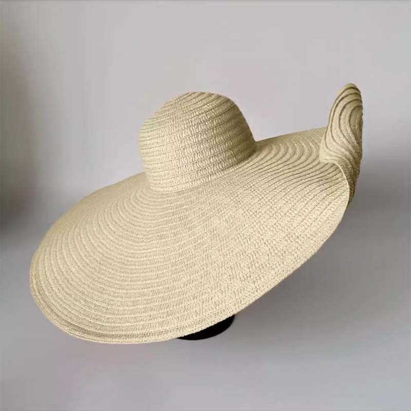 Seaside Beach Sun Hat Oversized Straw Hat