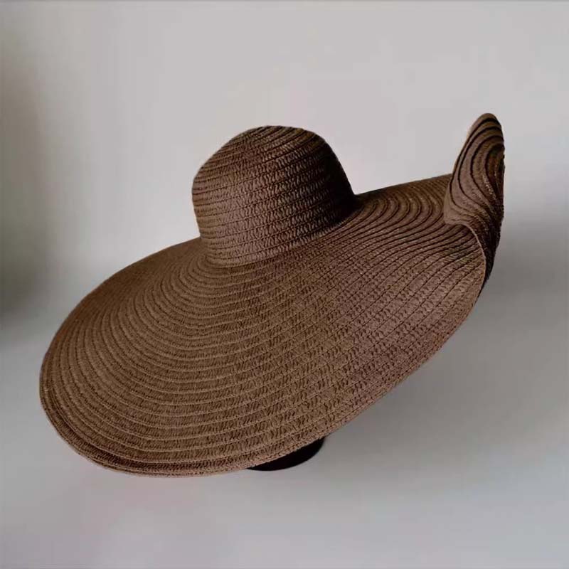 Seaside Beach Sun Hat Oversized Straw Hat
