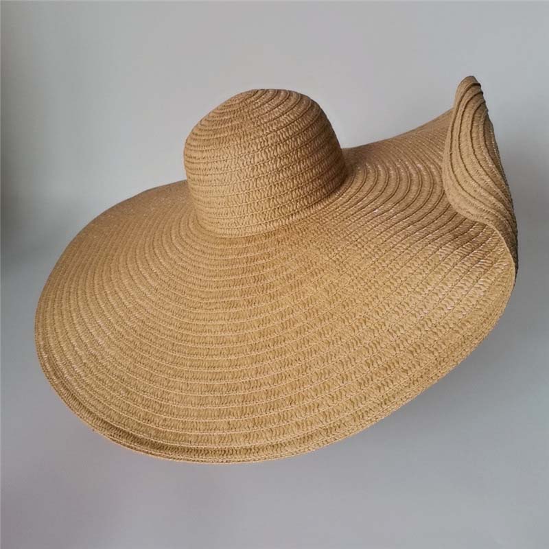 Seaside Beach Sun Hat Oversized Straw Hat