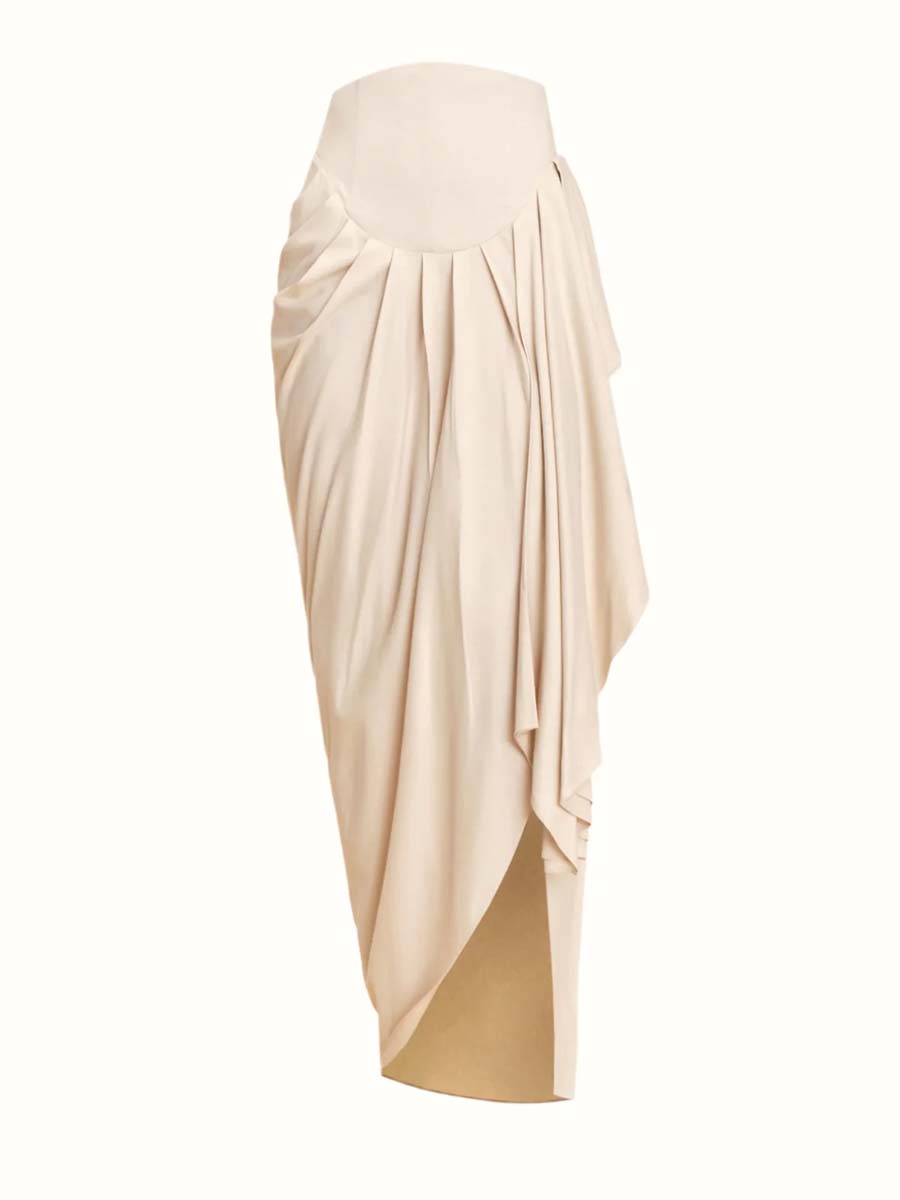 Crop Top & Mock Wrap Skirts