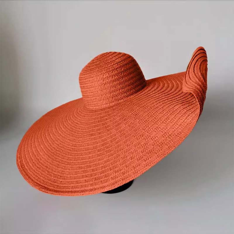 Seaside Beach Sun Hat Oversized Straw Hat