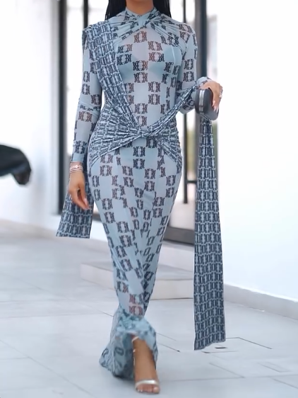 Cut Out-detail Maxi Dress