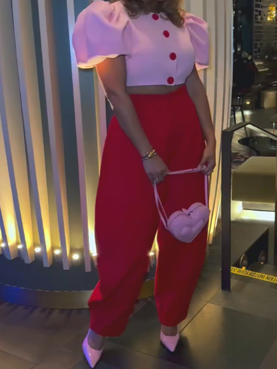 Playful Colorblock Outfit