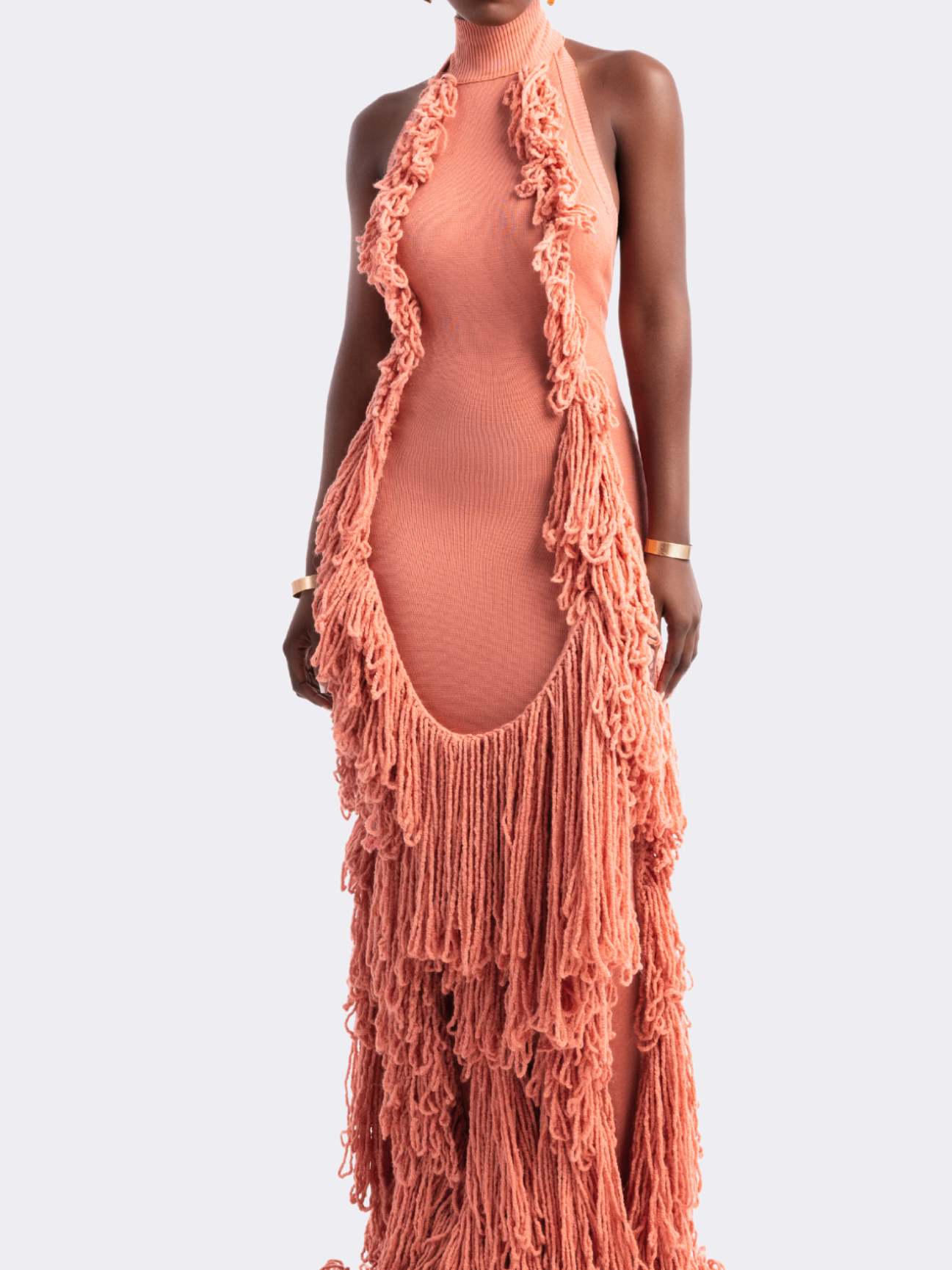 Tassel Knit Gown