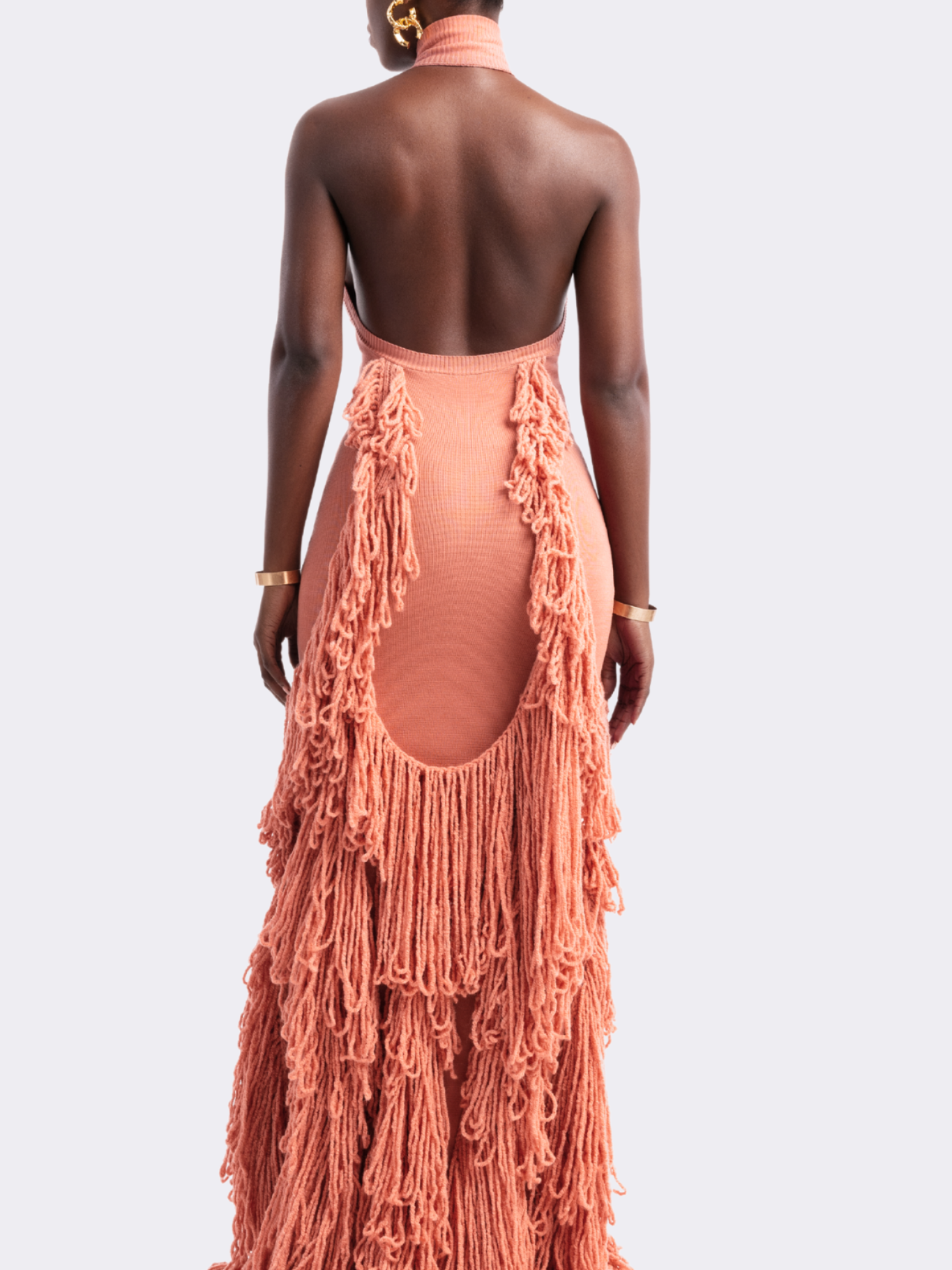 Tassel Knit Gown