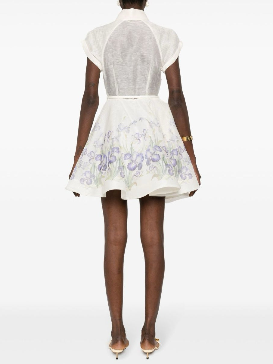 The Romantic Floral Short Dress