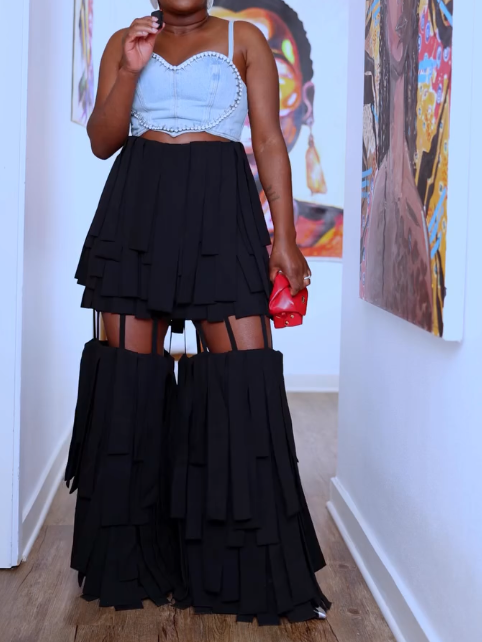 High-waist Pants