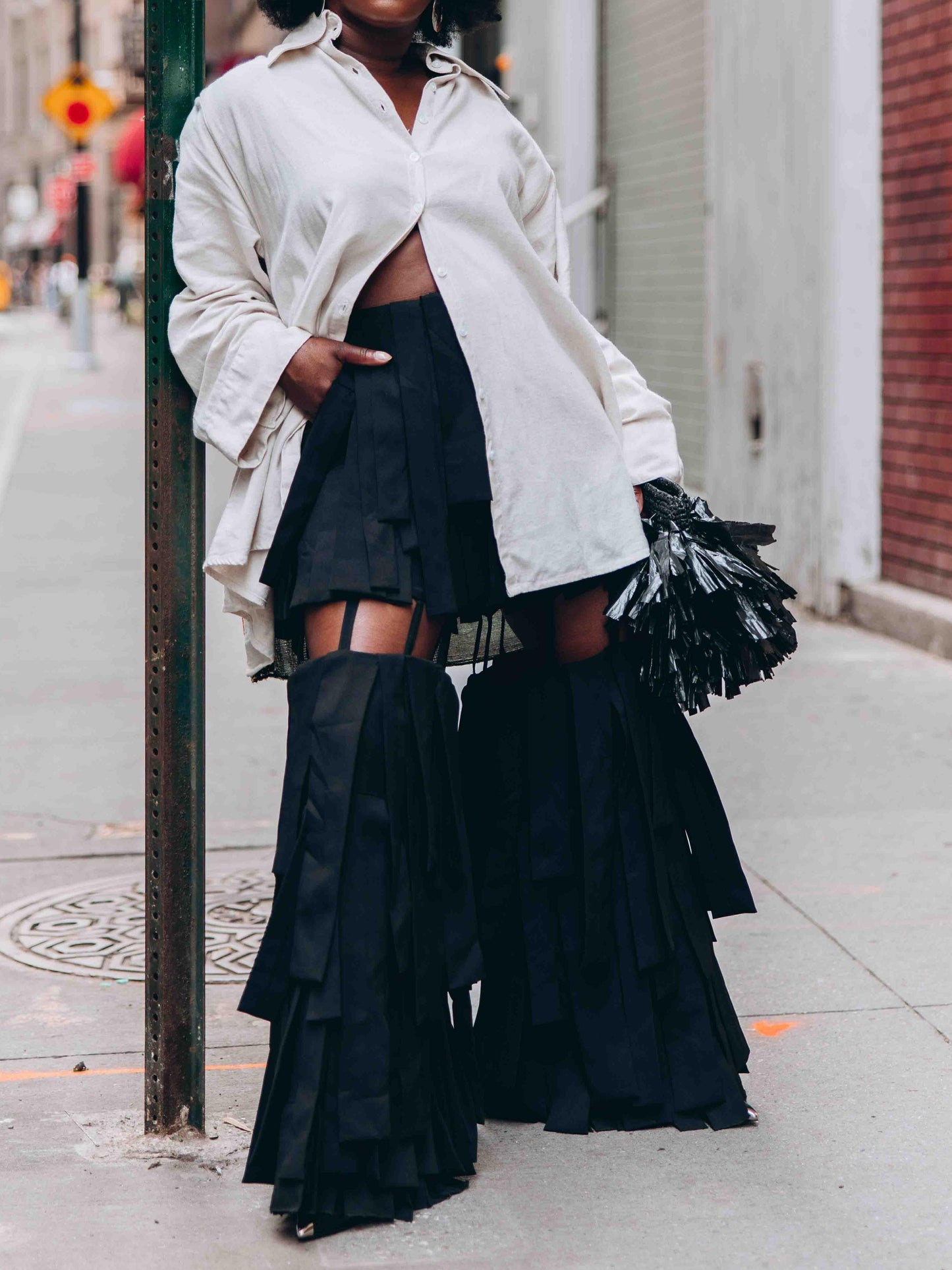 High-waist Pants
