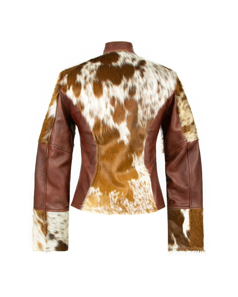 Boxy-fit Leather Corset & Jacket