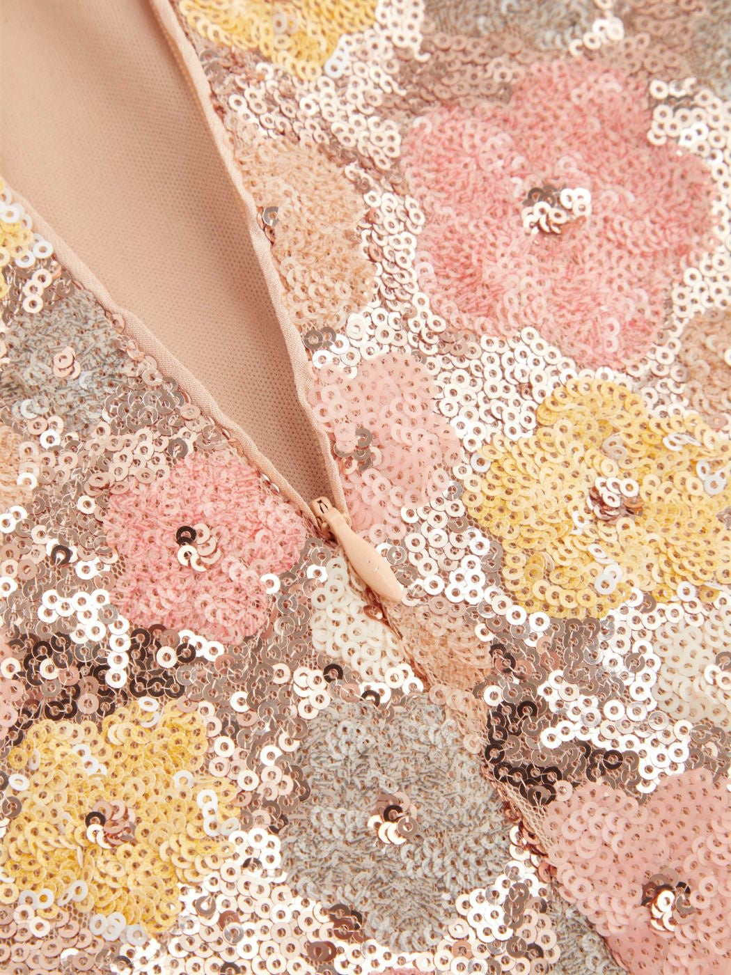 3D Sequin Multi Mini Dress
