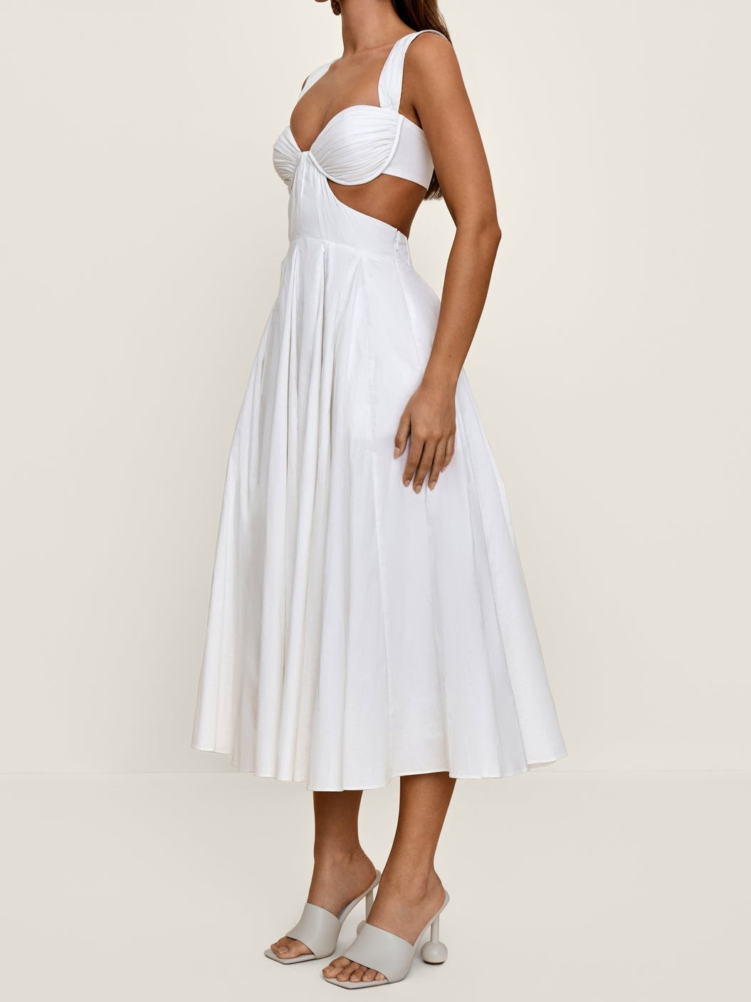 Knee Length A-line Voluminous Dress