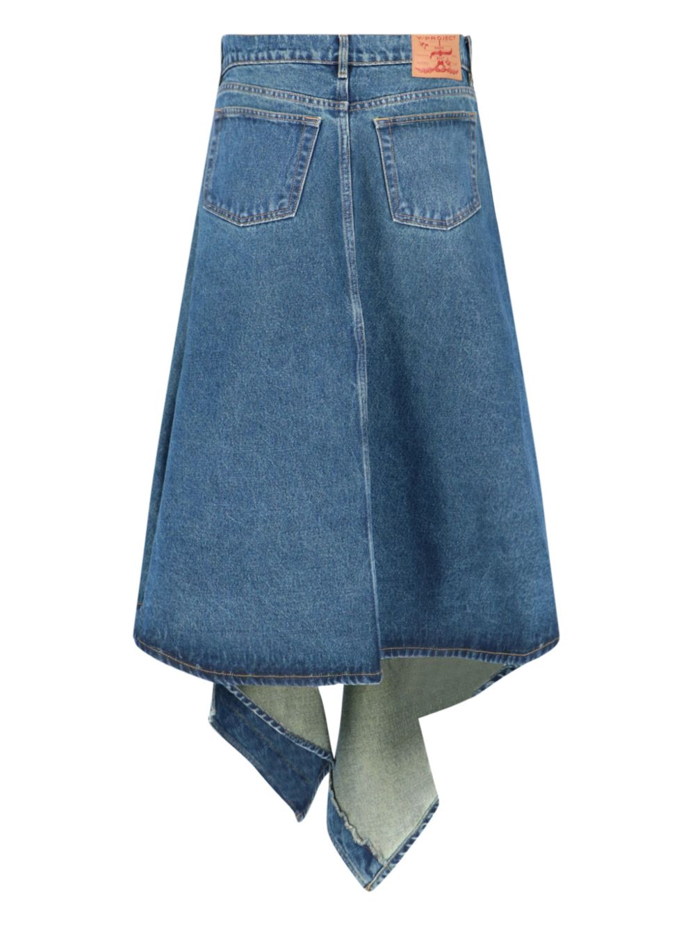 Asymmetric Maxi Skirt