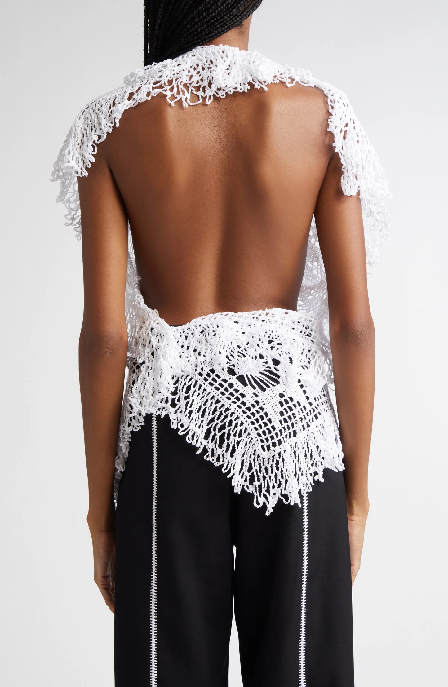 Drift Cotton Crochet Halter Top