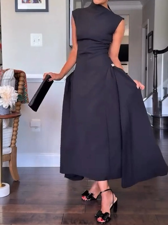 Paca Choker Sleeveless Maxi Dress