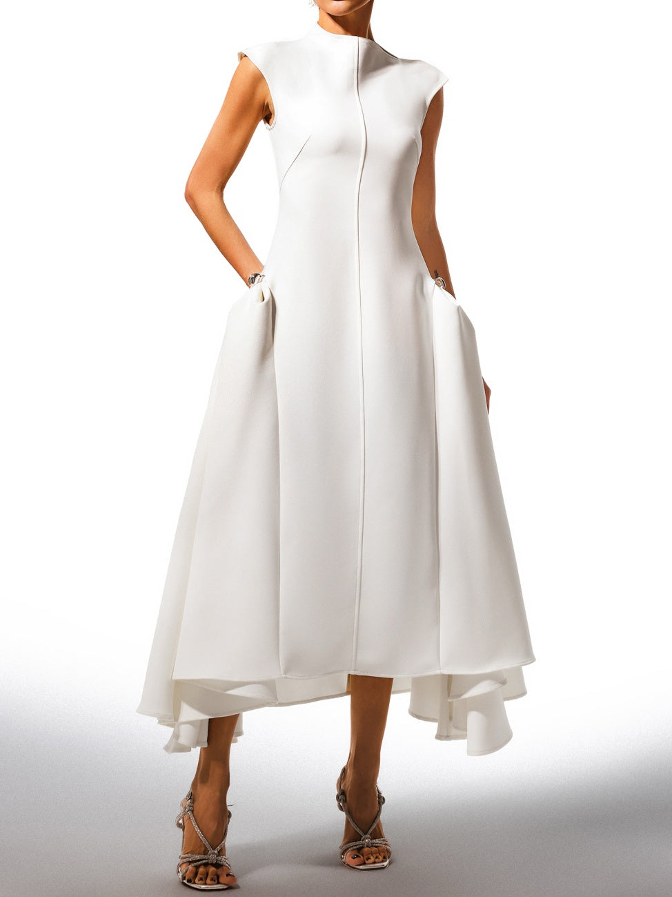 Paca Choker Sleeveless Maxi Dress
