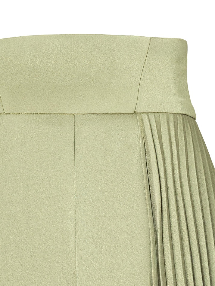 Lemon Pleated Pants