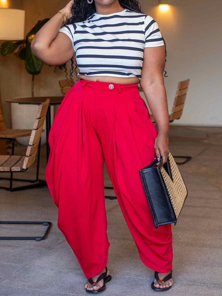 Scarlet Sway Draped Pants