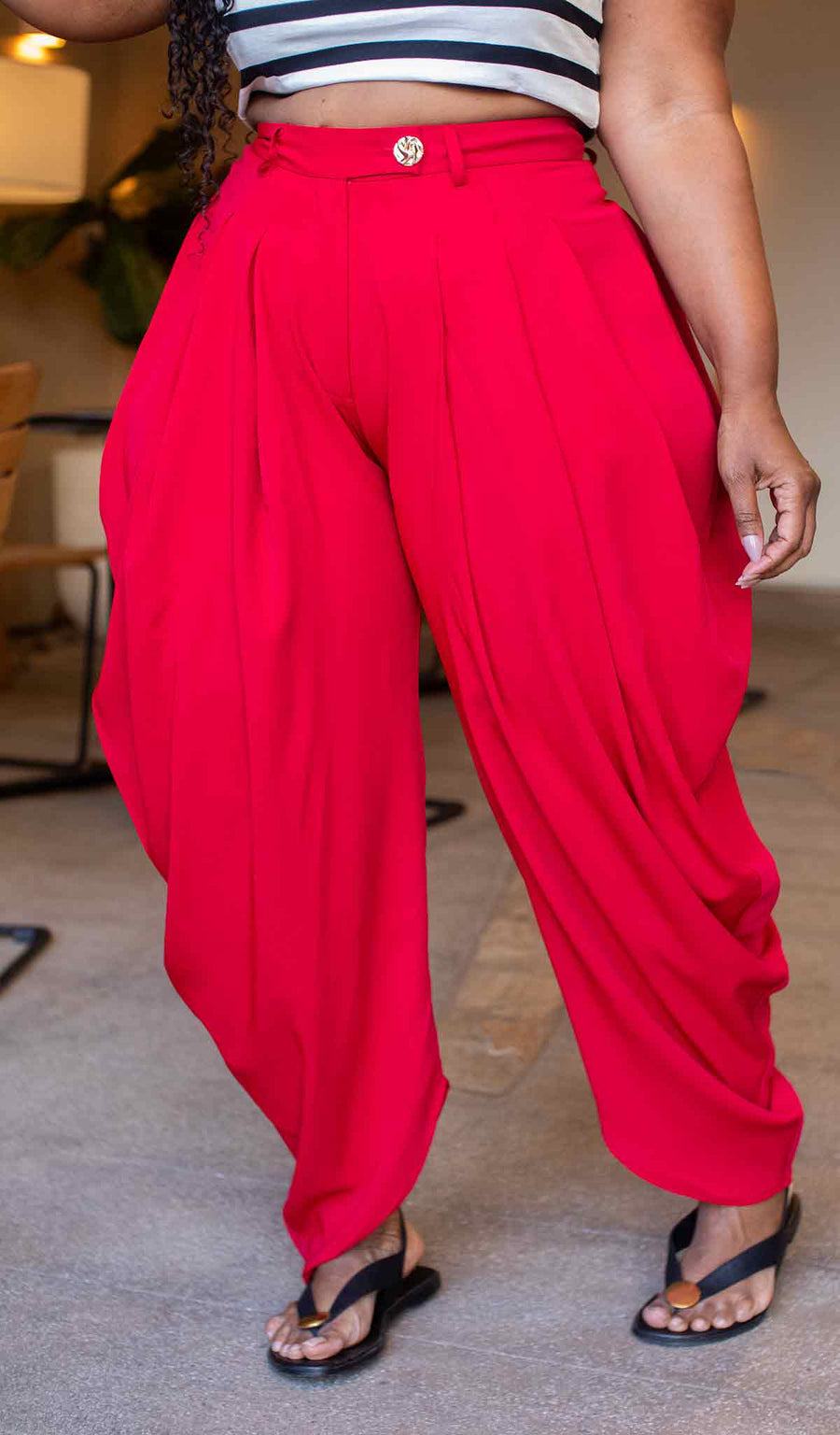 Scarlet Sway Draped Pants