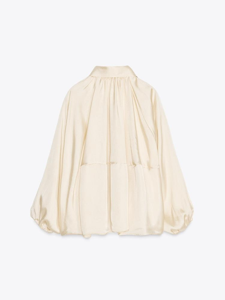 Puffed Bomber Jacket