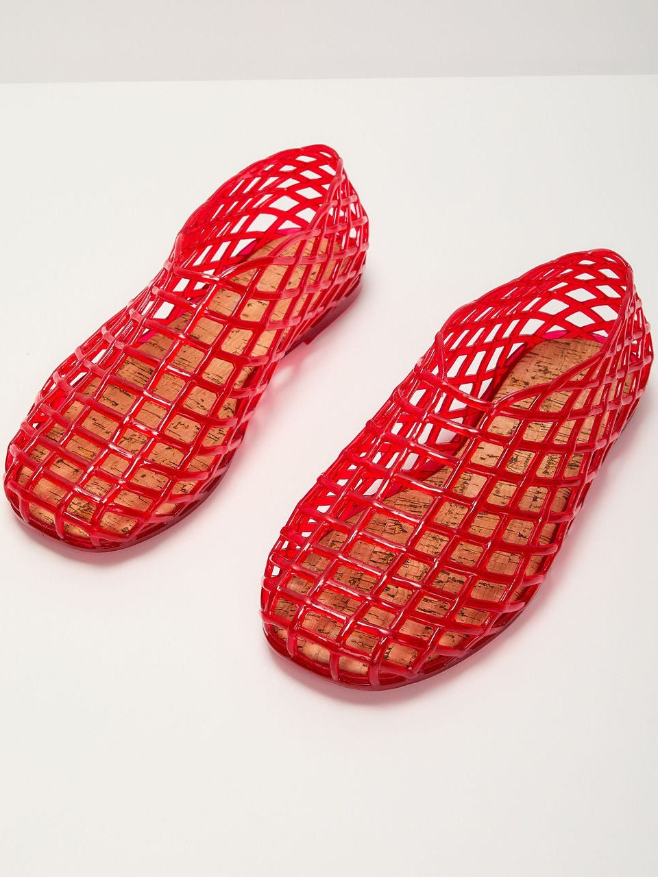Glitter Jelly Flexible Ballet Flats