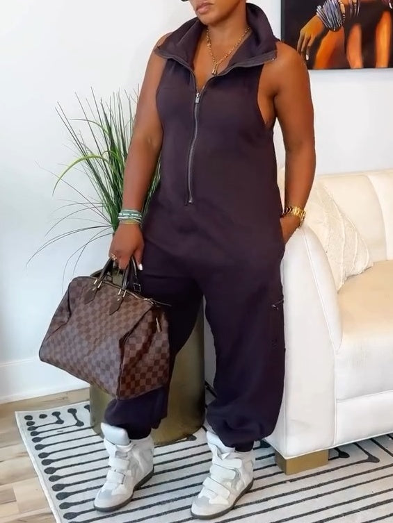 Casual Jumpsuit With Pocket