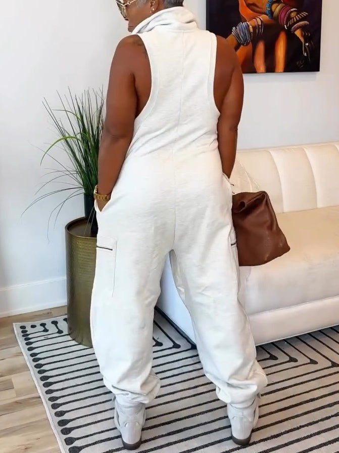 Casual Jumpsuit With Pocket