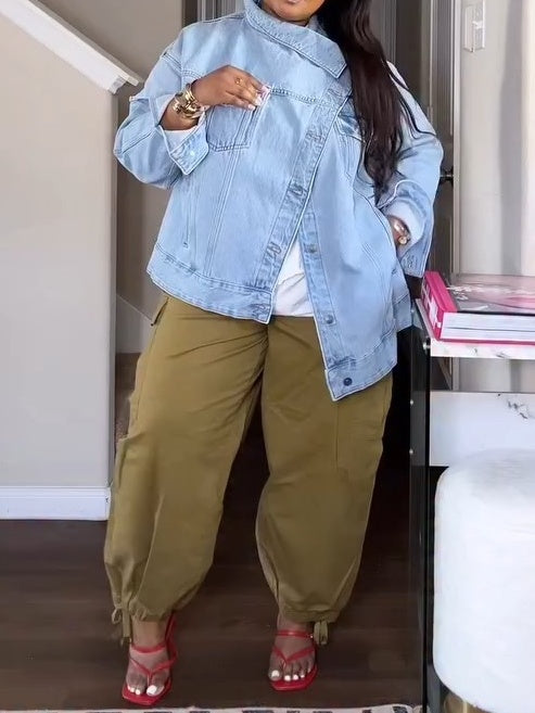 Light Wash Denim Jacket