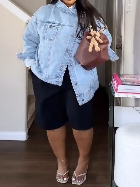 Light Wash Denim Jacket