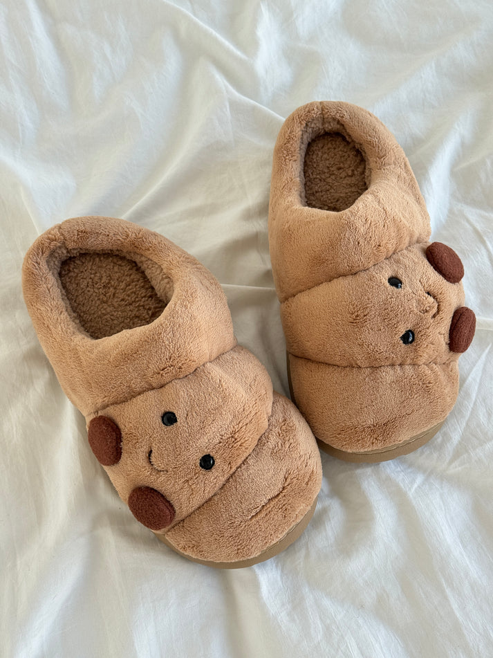 Fluffy Fuzzy Scuff Slippers