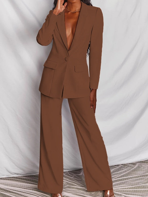 Elegant Casual Two Pieces Set