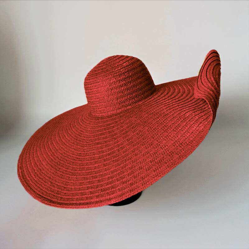Seaside Beach Sun Hat Oversized Straw Hat
