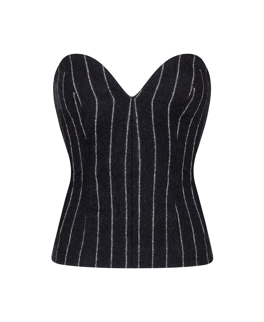 Classic Pinstripe Suit Set