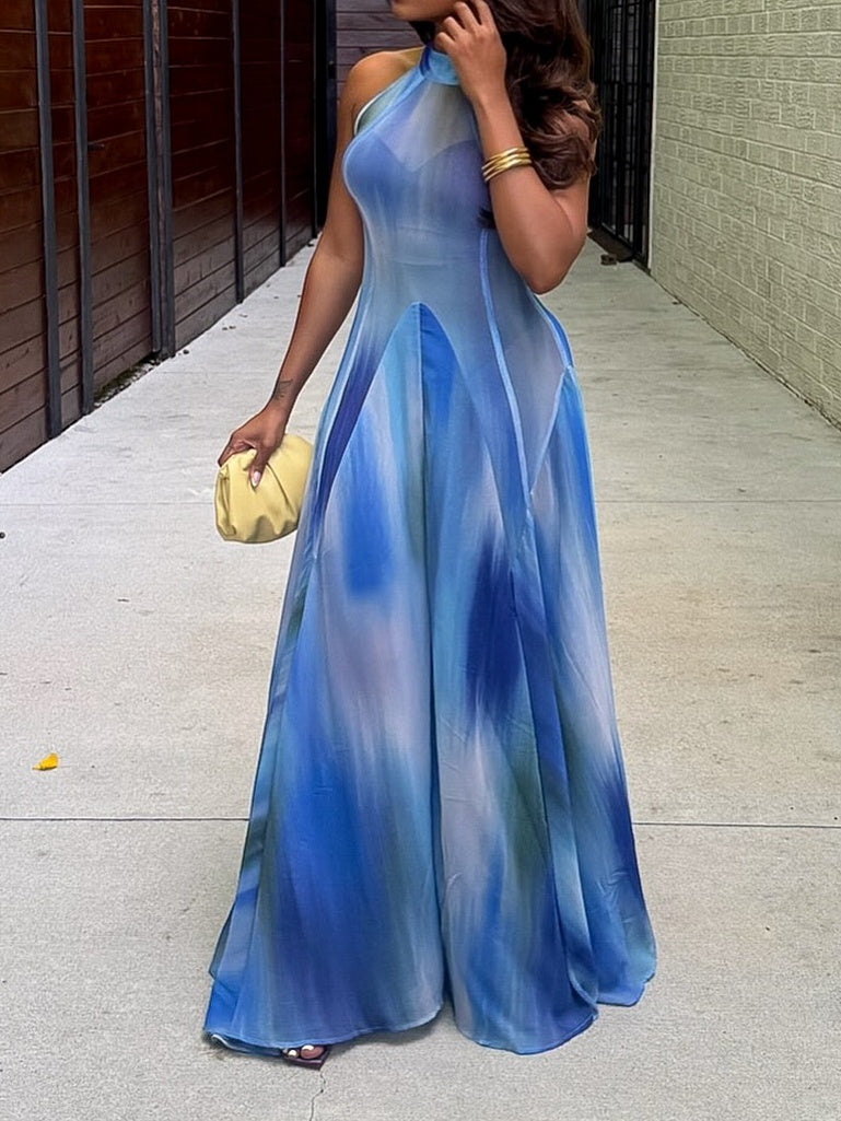 Mesmerizing Chiffon Maxi Dress