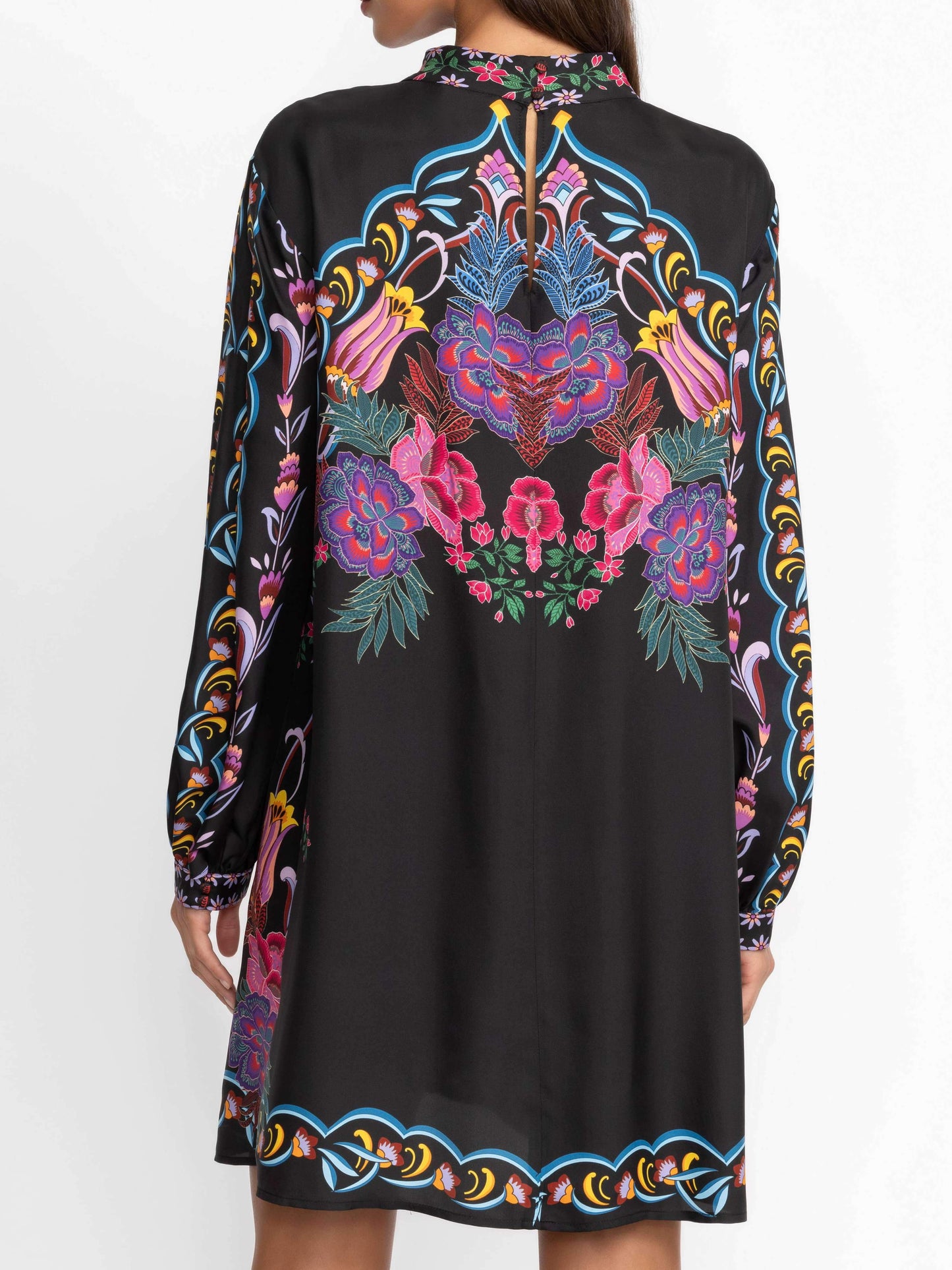 Poplin Dress With Embroidery