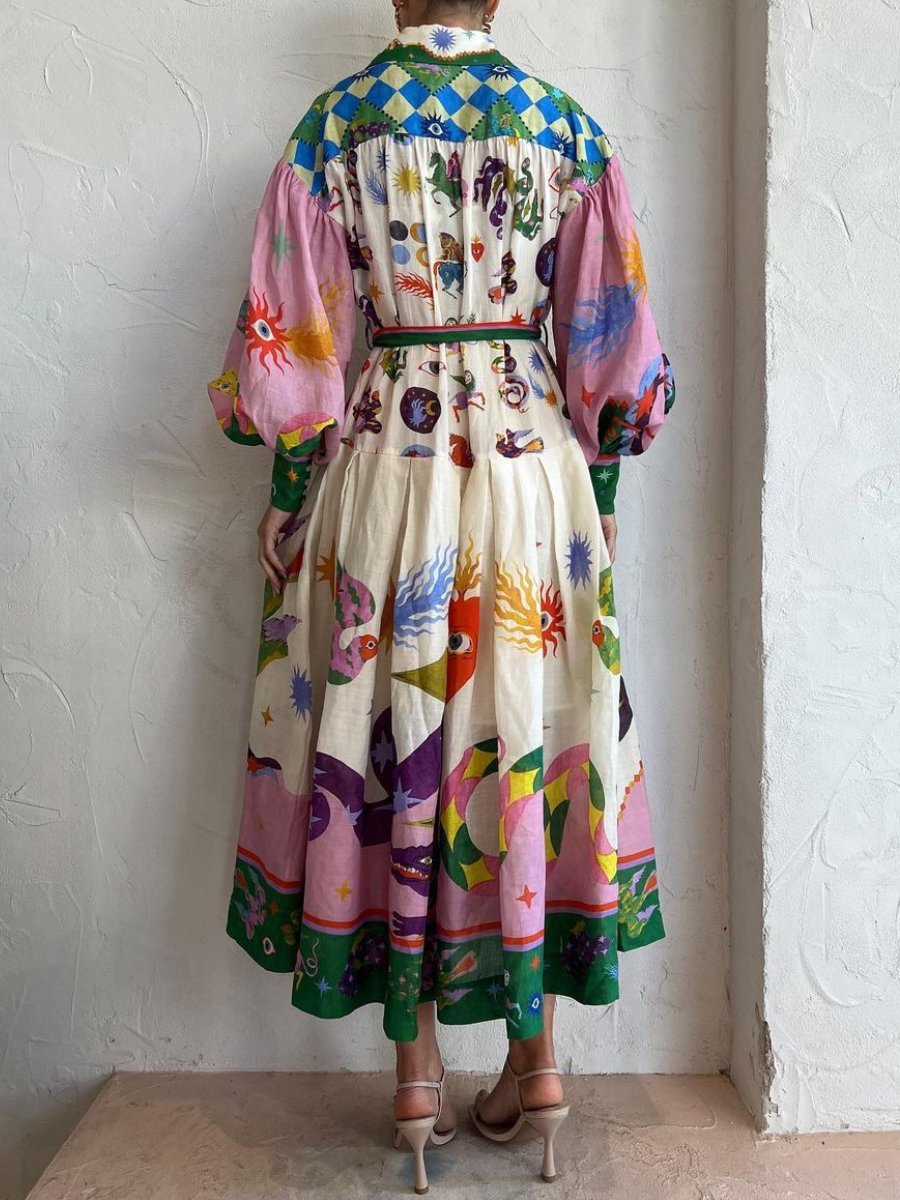 Retro French Palace Style Dress