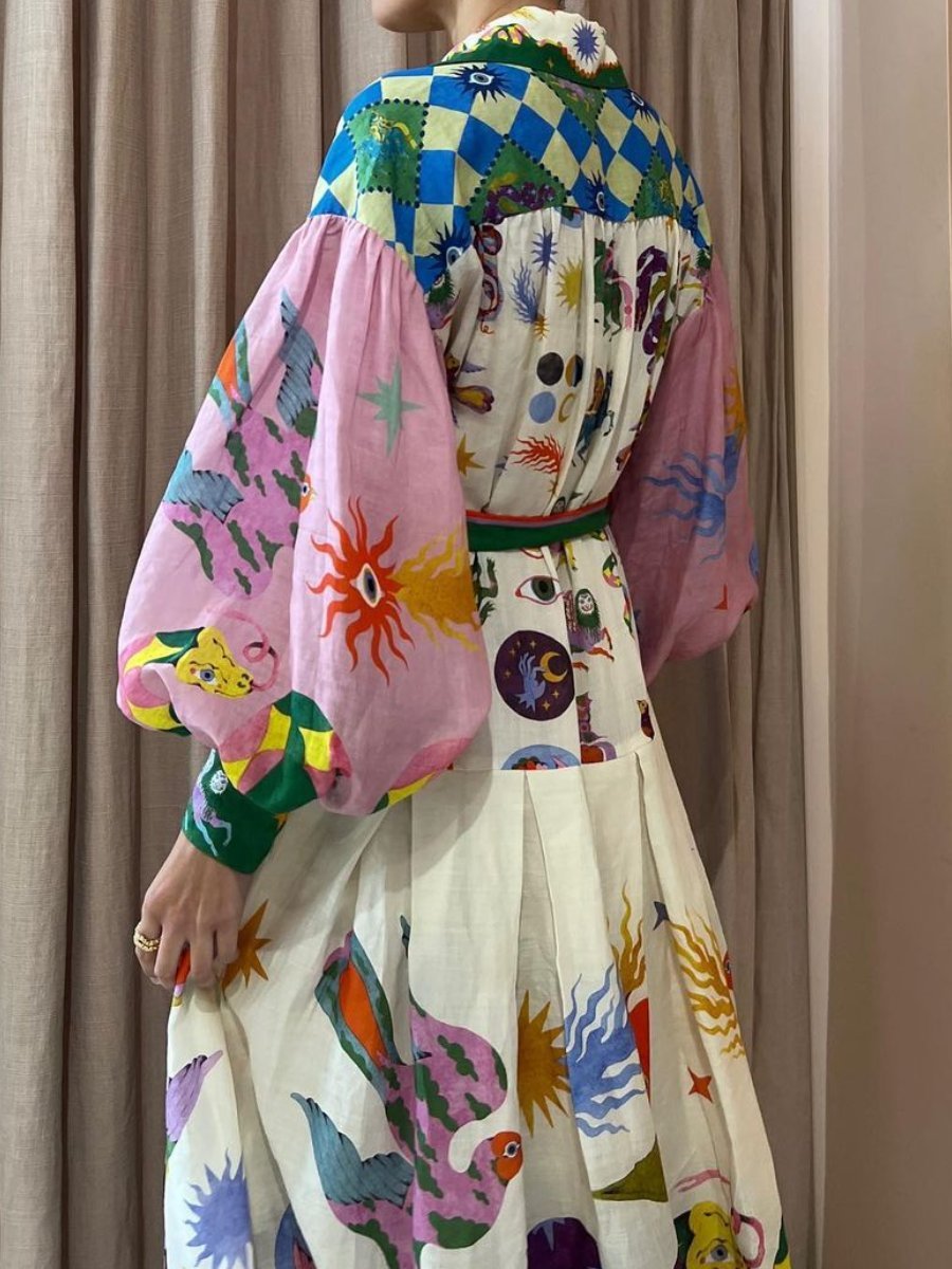 Retro French Palace Style Dress