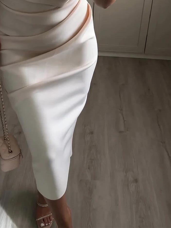 Elegant Off-shoulder Evening Dress