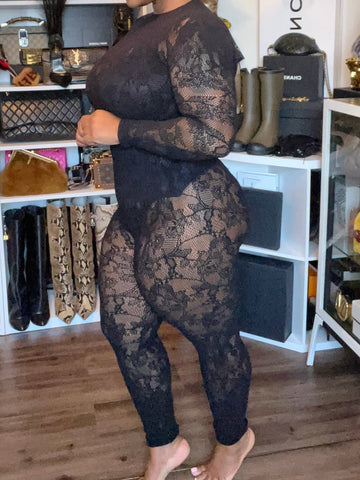 Lace Full Body Jumpsuit