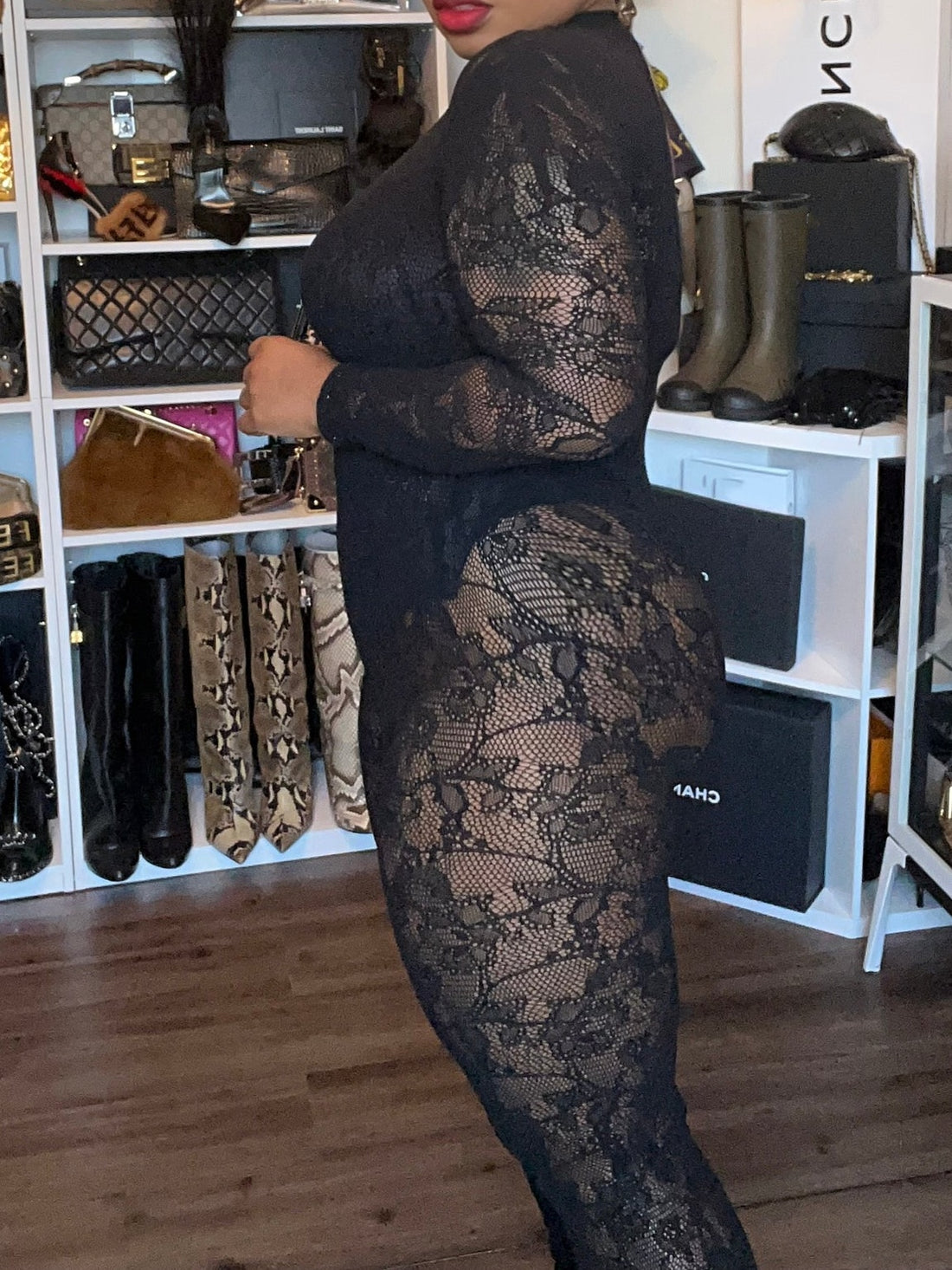 Lace Full Body Jumpsuit
