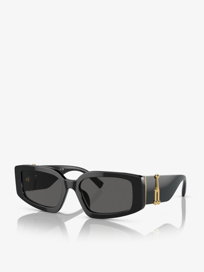 Rectangle-frame Acetate Sunglasses