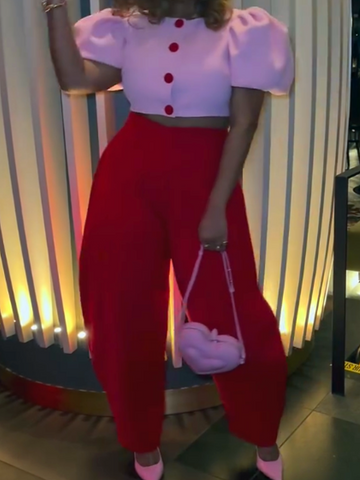 Playful Colorblock Outfit