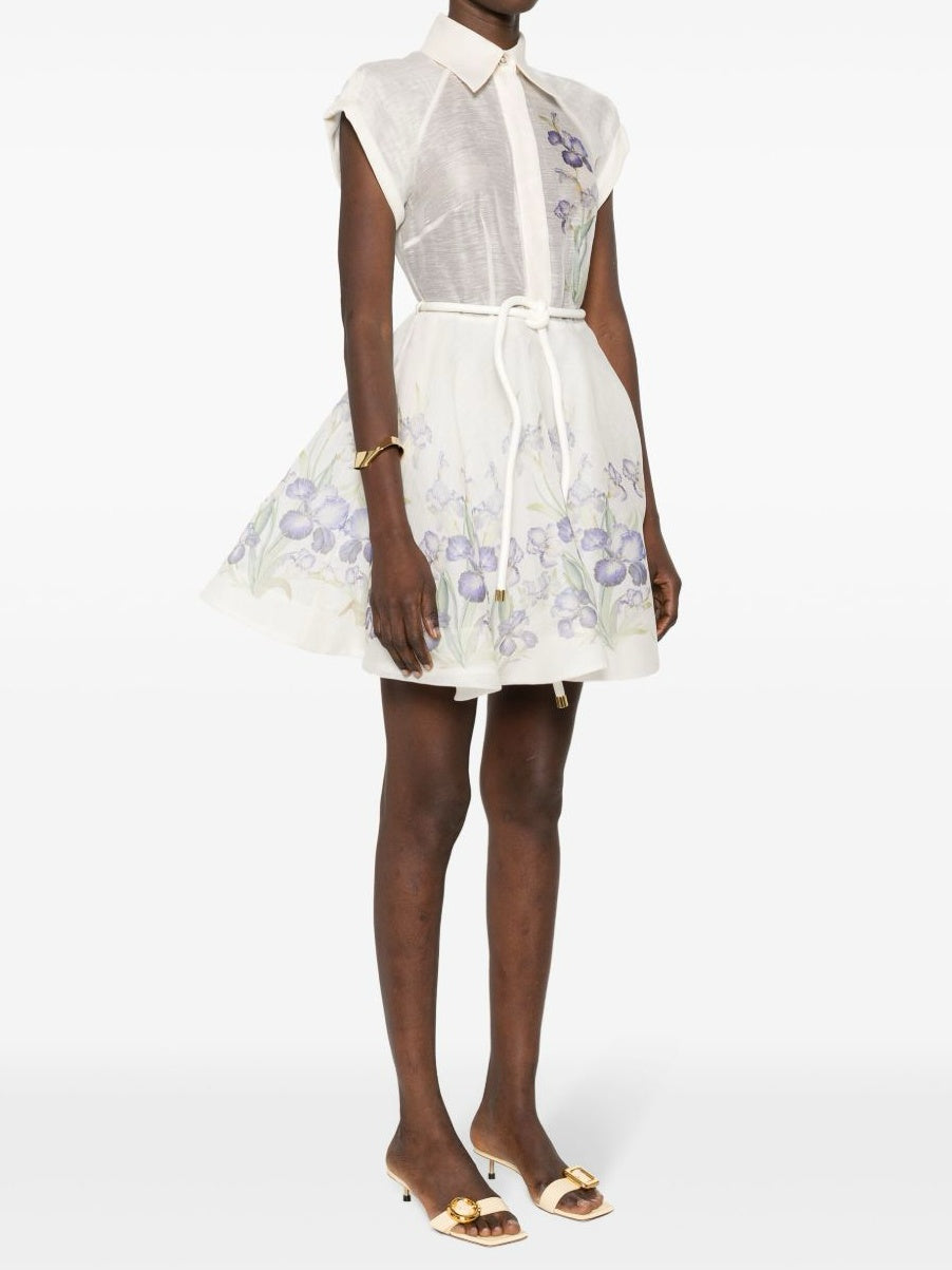 The Romantic Floral Short Dress