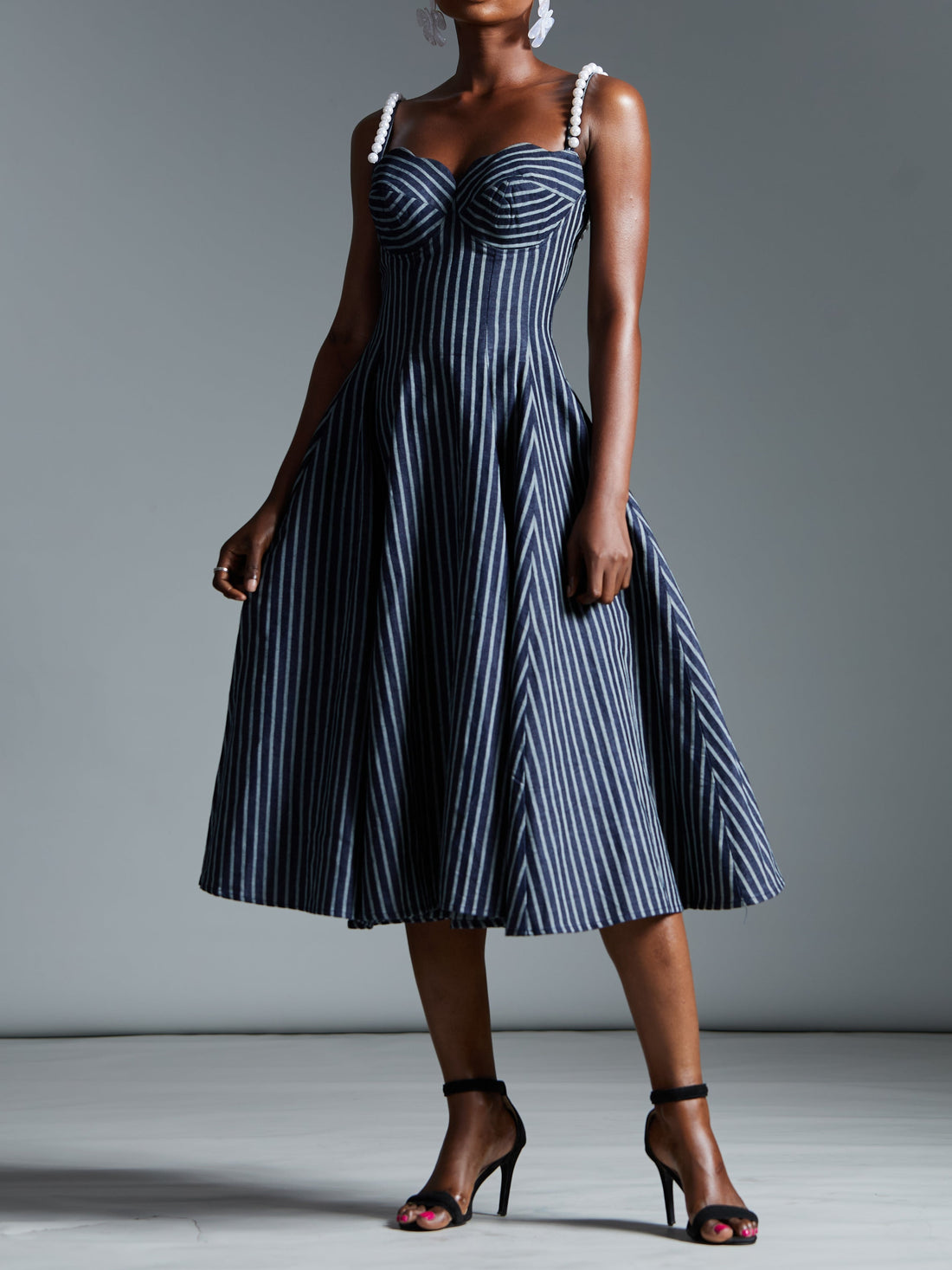 Corset-Style A-Line Dress