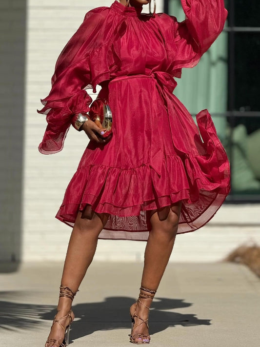 Berry Classic Dress