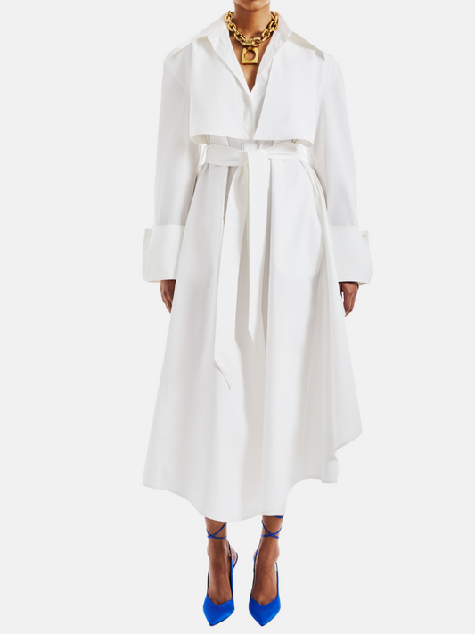 White Shirt Dress