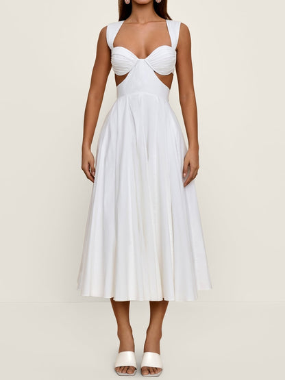 Knee Length A-line Voluminous Dress