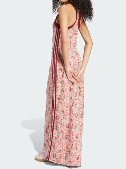 Ribbed Round Neck Maxi Dress
