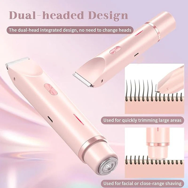 Dual-Head Hair Trimmer For Women