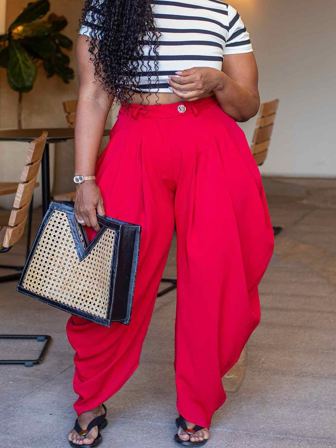 Scarlet Sway Draped Pants