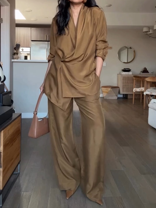 Relaxed Cotton Two Pieces Set